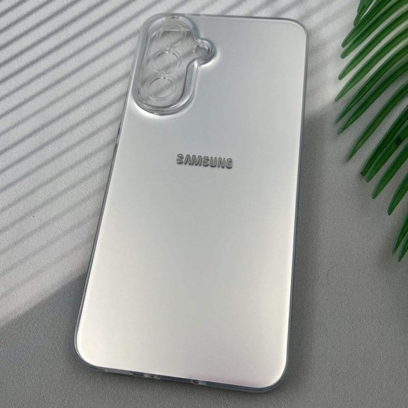 قاب گوشی Galaxy A36 / A56 سامسونگ So Cool اورجینال لوگو برجسته Silver اسپرت محافظ لنز دار نقره ای کد 14839 - Image 2
