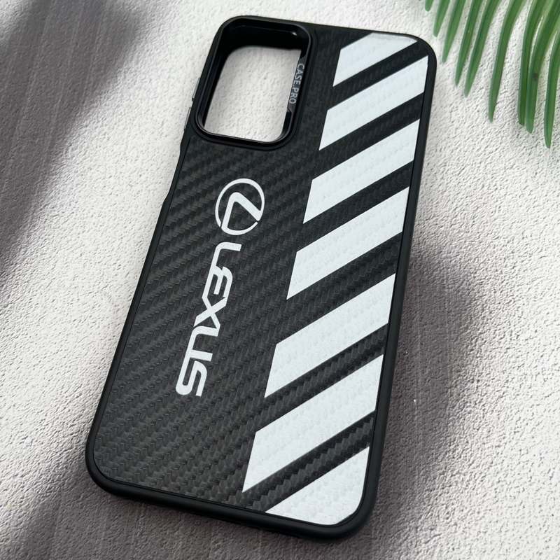 قاب گوشی Galaxy A14 سامسونگ سیلیکونی Case Pro کربن طرح لکسوس کد 14852 - Image 2