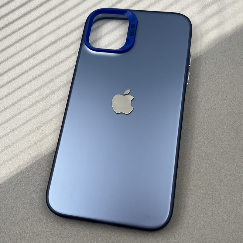 قاب گوشی iPhone 11 آیفون SO COOL اورجینال لوگو دار Silver لنز برجسته آبی کد 23440 - Image 2