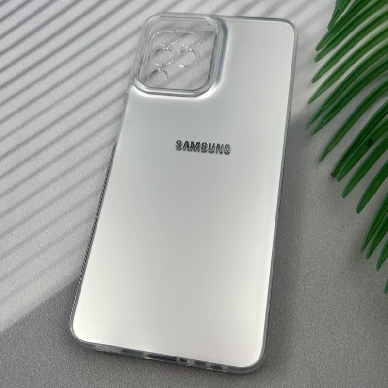 قاب گوشی Galaxy A22 4G / Galaxy M32 4G سامسونگ So Cool اورجینال لوگو برجسته Silver اسپرت محافظ لنز دار نقره ای کد 24543 - Image 2