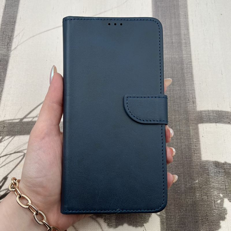 کیف گوشی Galaxy A35 سامسونگ چرم مگنتی جاکارتی محافظ لنز دار سرمه ای کد 28686 - Image 3