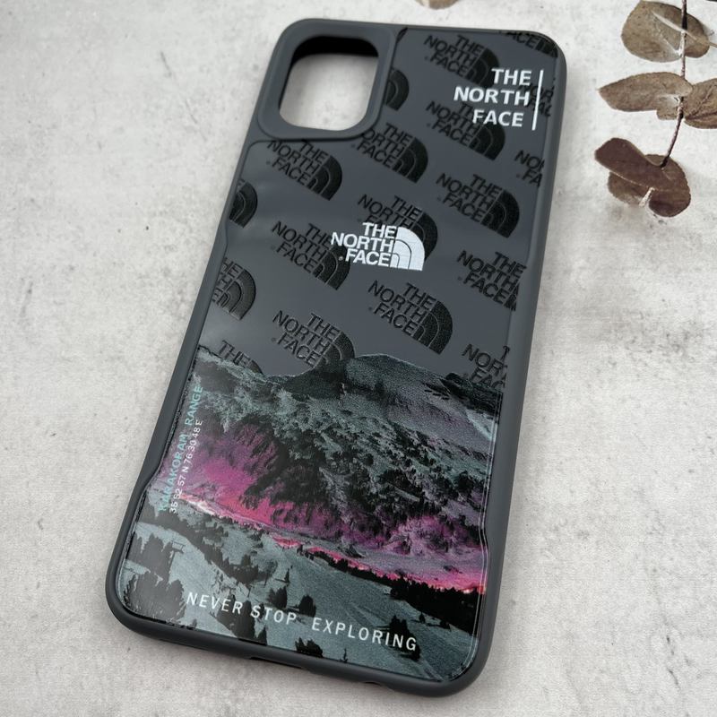 قاب گوشی Galaxy A05 سامسونگ سیلیکونی Newzone لنز برجسته ایربگ دار طرح The North Face کد 34348 - Image 2
