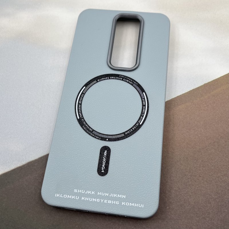 قاب گوشی Redmi Note 8 Pro شیائومی سیلیکونی Sport طرح مگ سیف Magsafe لنز کروم آبی کد 35145 - Image 2