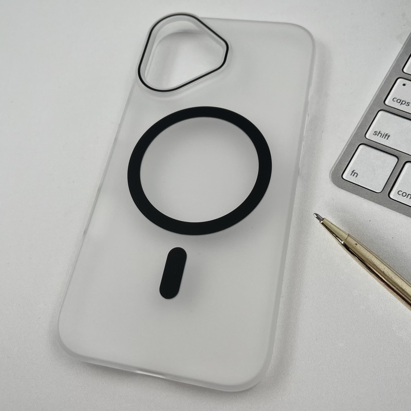 قاب گوشی iPhone 16 آیفون اورجینال Creative Case Syndee مات مگ سیف Magsafe مشکی کد 40780 - Image 2
