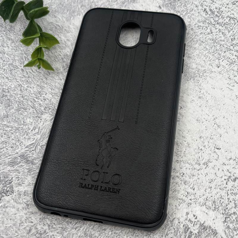 قاب گوشی Galaxy J4 2018 (J400) سامسونگ چرمی Polo پولو ایربگ دار کلاسیک برجسته مشکی کد 43407 - Image 2