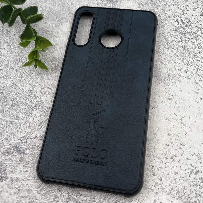 قاب گوشی Huawei P30 Lite هوآوی چرمی Polo پولو ایربگ دار کلاسیک برجسته سرمه ای کد 44196 - Image 2