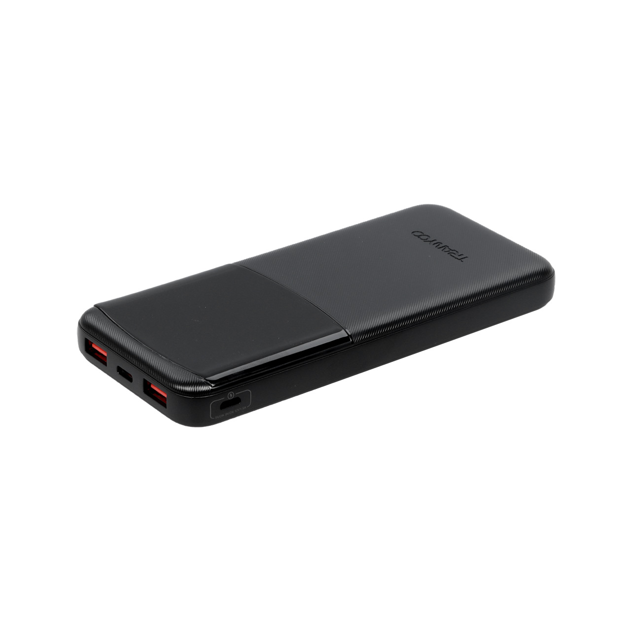 پاوربانک PD فست شارژ Tranyoo 22.5W 10000mAh مدل T-K06 مشکی همراه کابل Type C کد 45866 - Image 6