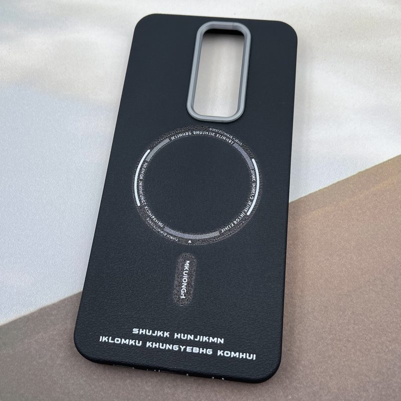 قاب گوشی Redmi Note 8 Pro شیائومی سیلیکونی Sport طرح مگ سیف Magsafe لنز کروم مشکی کد 46201 - Image 2
