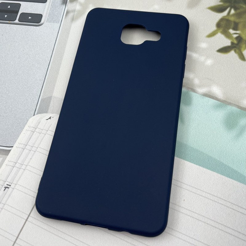 قاب گوشی (Galaxy A5 2016 (A510 سامسونگ سیلیکونی TPU Case طرح ساده رنگی سرمه ای کد 51722 - Image 2