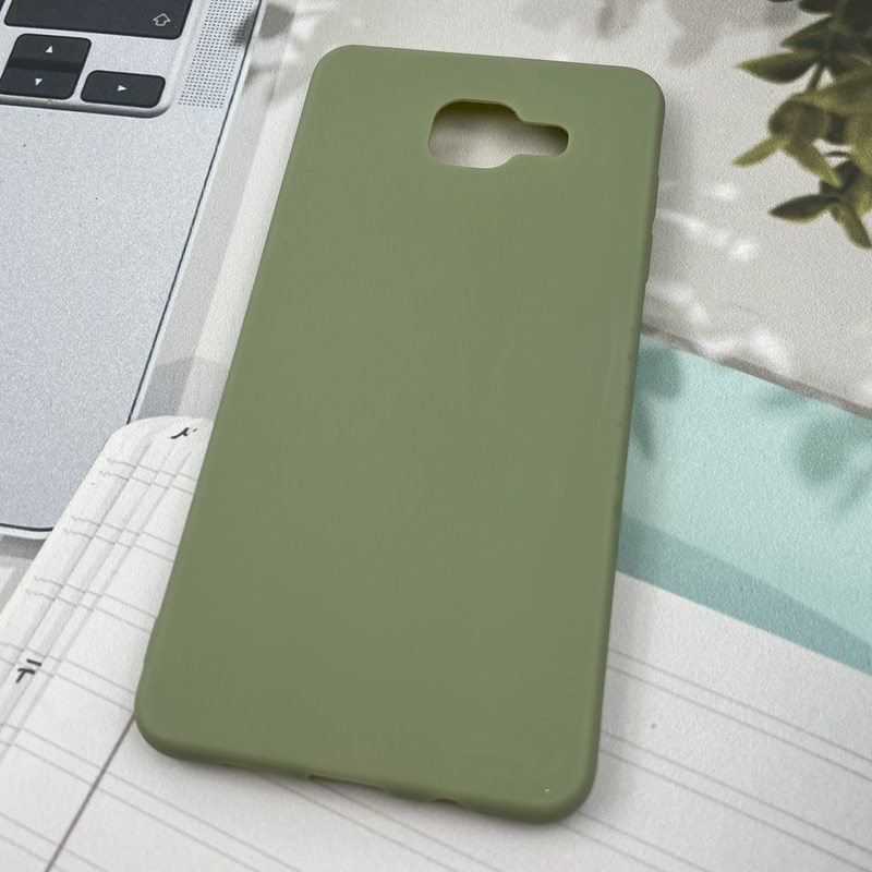 قاب گوشی (Galaxy A5 2016 (A510 سامسونگ سیلیکونی TPU Case طرح ساده رنگی سبز پاستلی کد 56505 - Image 2