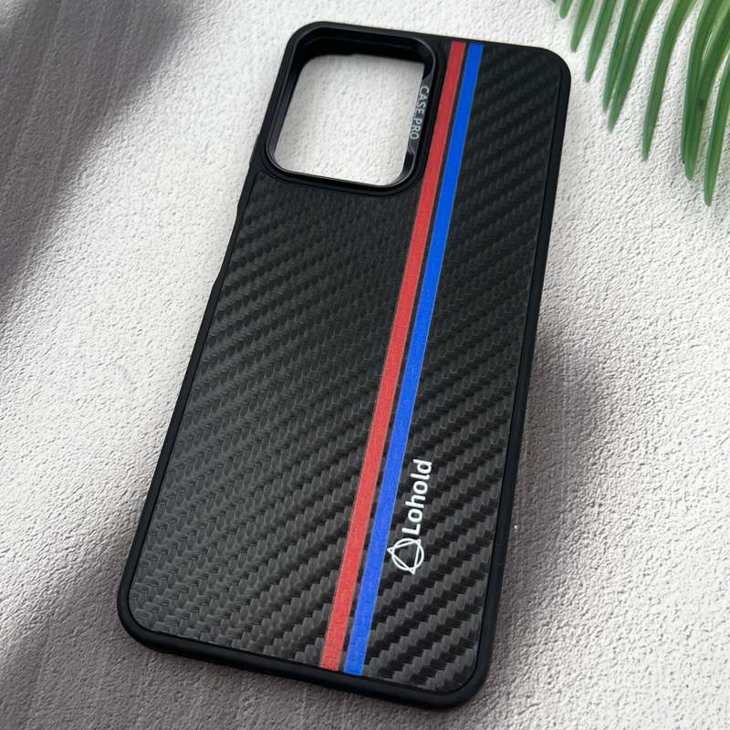 قاب گوشی Poco X5 / Redmi Note 12 5G شیائومی سیلیکونی Case Pro کربن طرح Lohold کد 61211 - Image 2