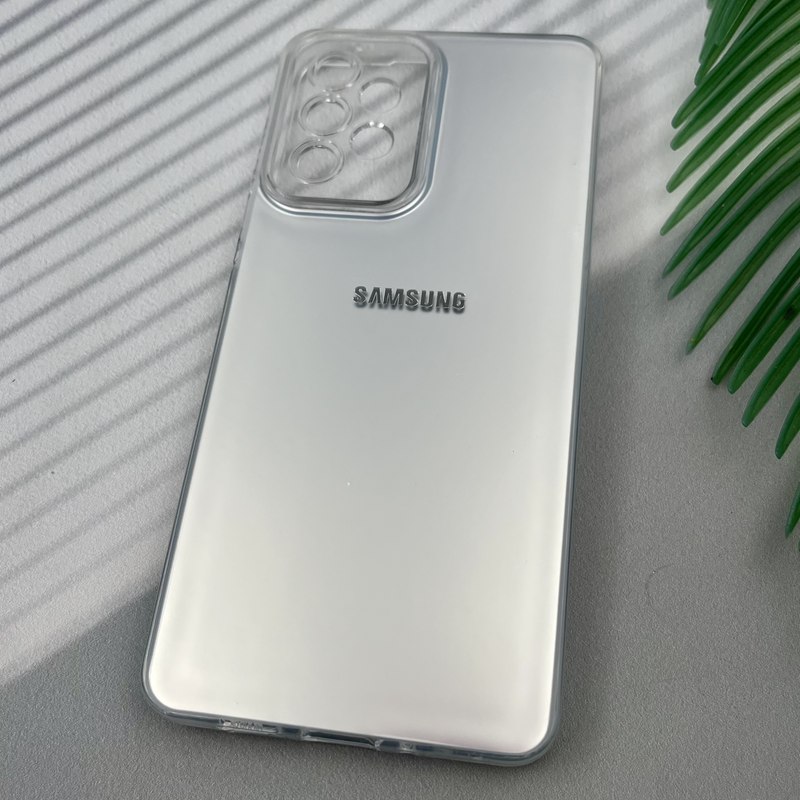 قاب گوشی Galaxy A73 سامسونگ So Cool اورجینال لوگو برجسته Silver اسپرت محافظ لنز دار نقره ای کد 62838 - Image 2