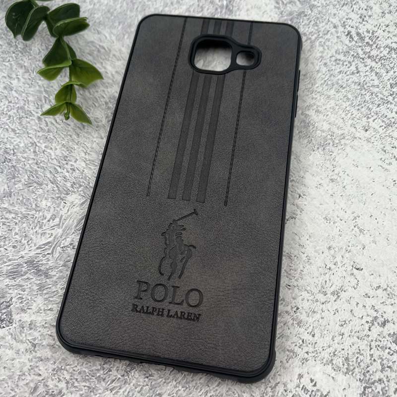 قاب گوشی (Galaxy A7 2016 (A710 سامسونگ چرمی Polo پولو ایربگ دار کلاسیک برجسته تیتانیوم محافظ لنز دار کد 68504 - Image 2