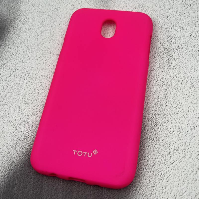 قاب گوشی Galaxy J7 Pro سامسونگ TPU سیلیکونی ژله ای TUTO سرخابی کد 69721 - Image 2