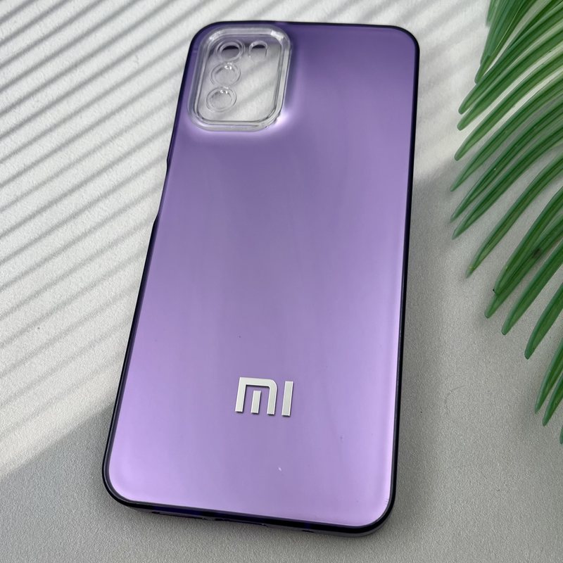 قاب گوشی Poco M3 شیائومی So Cool اورجینال لوگو برجسته Silver اسپرت محافظ لنز دار بنفش کد 72465 - Image 2