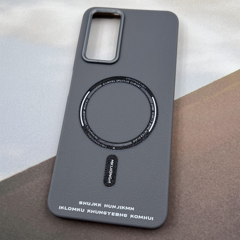 قاب گوشی Redmi Note 11 4G / Redmi Note 11S شیائومی سیلیکونی Sport طرح مگ سیف Magsafe لنز کروم تیتانیوم کد 74575 - Image 2