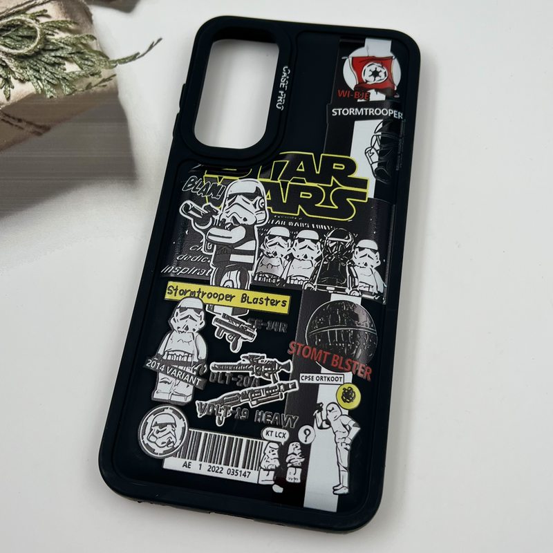 قاب گوشی Galaxy A16 سامسونگ Case Pro ایربگ دار بالشتی ضد ضربه طرح Star Wars کد 75383 - Image 2