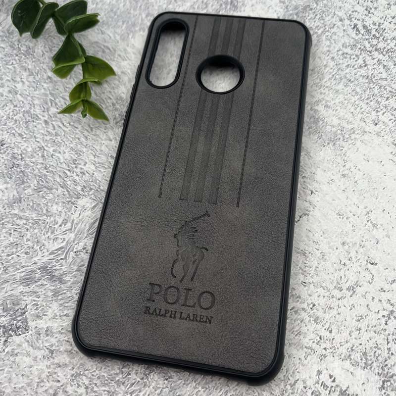 قاب گوشی Huawei P30 Lite هوآوی چرمی Polo پولو ایربگ دار کلاسیک برجسته تیتانیوم کد 76058 - Image 2