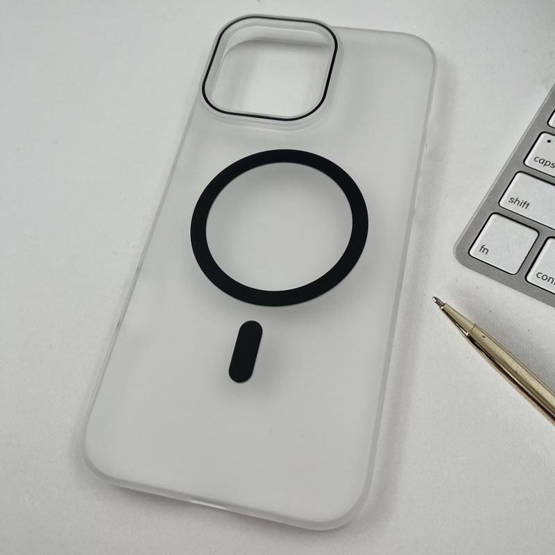 قاب گوشی iPhone 16 Pro Max آیفون اورجینال Creative Case Syndee مات مگ سیف Magsafe مشکی کد 80625 - Image 2