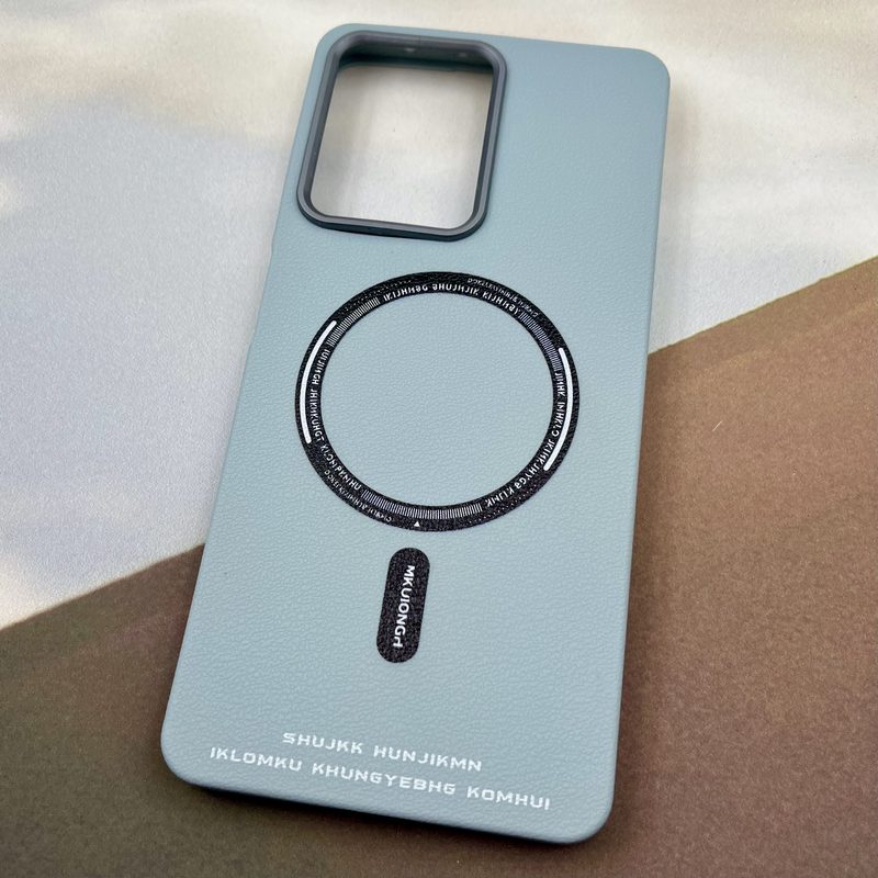 قاب گوشی Redmi Note 12 Pro 5G / Poco X5 Pro شیائومی سیلیکونی Sport طرح مگ سیف Magsafe لنز کروم آبی کد 84686 - Image 2
