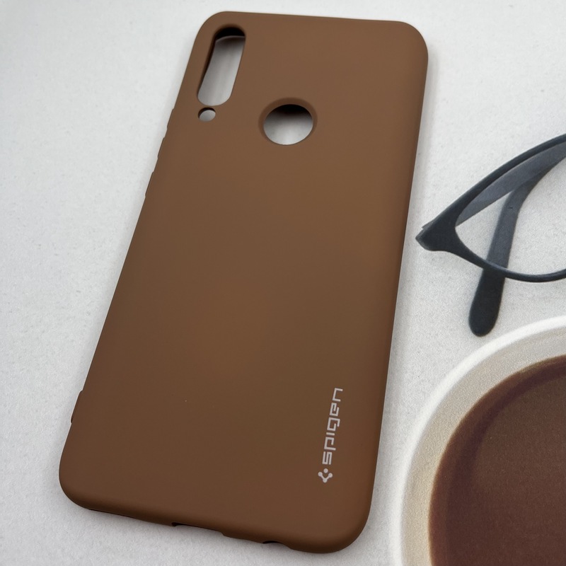 قاب گوشی Honor 9X / Y9 Prime 2019 هوآوی سیلیکونی Spigen اورجینال داخل پارچه ای صحرایی کد 86043 - Image 2