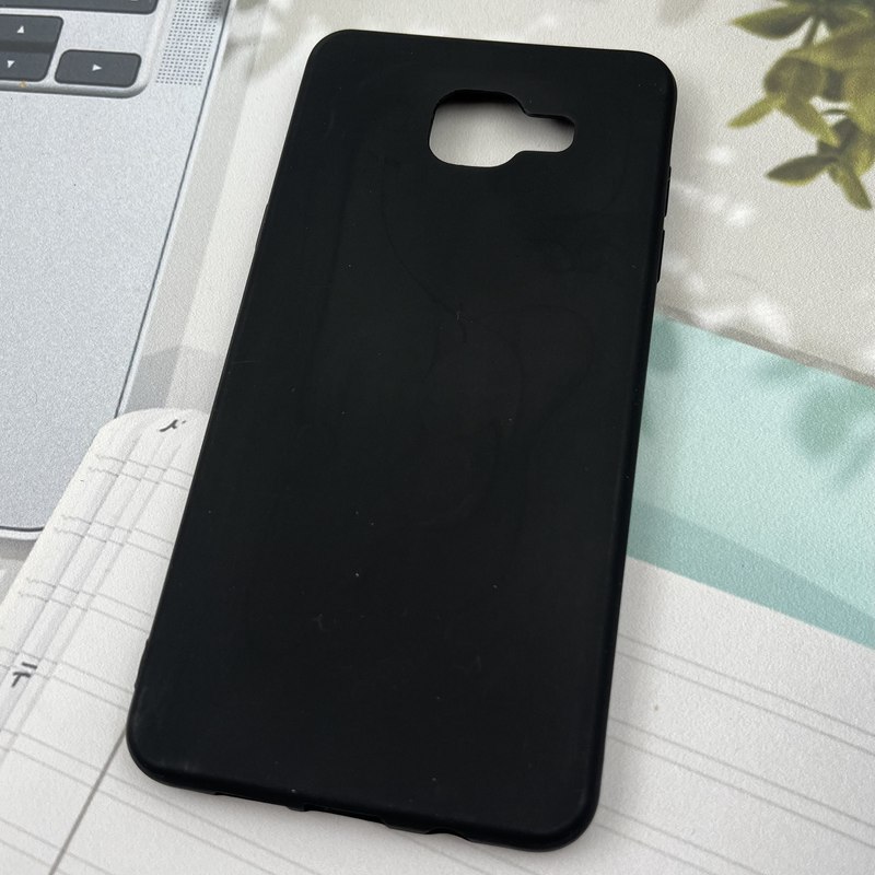 قاب گوشی (Galaxy A5 2016 (A510 سامسونگ سیلیکونی TPU Case طرح ساده رنگی مشکی کد 92582 - Image 2
