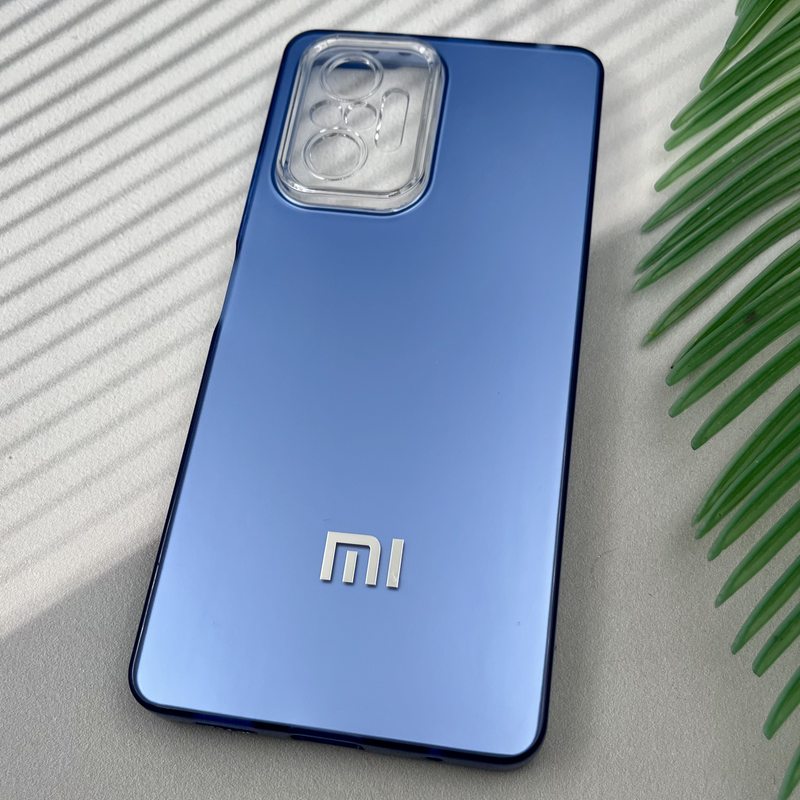 قاب گوشی Redmi Note 10 Pro 4G / Redmi Note 10 Pro Max شیائومی So Cool اورجینال لوگو برجسته Silver اسپرت محافظ لنز دار آبی کد 94935 - Image 2