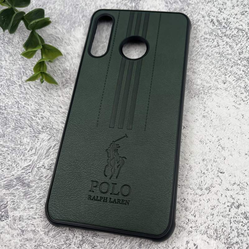 قاب گوشی Huawei P30 Lite هوآوی چرمی Polo پولو ایربگ دار کلاسیک برجسته سبز کد 96540 - Image 2