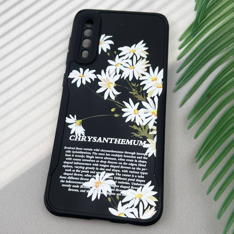 قاب گوشی Galaxy A30S / Galaxy A50S / Galaxy A50 سامسونگ سیلیکونی Newzone لنز برجسته طرح گل بابونه محافظ لنز دار کد 98820 - Image 2