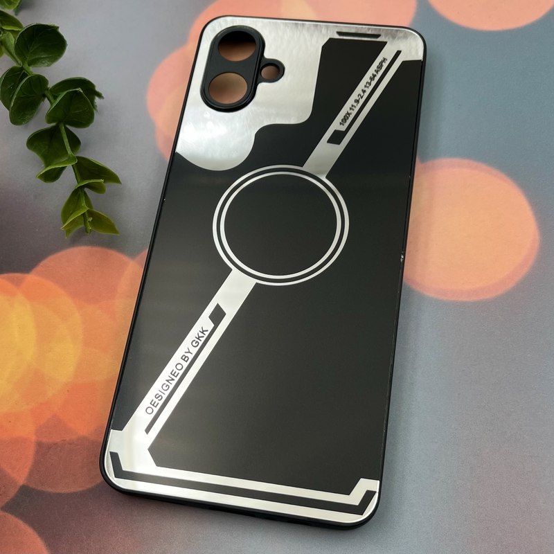 قاب گوشی Galaxy A06 سامسونگ PVD Case طرح مگ سیف اسپرت محافظ لنز دار مشکی کد 98873 - Image 2