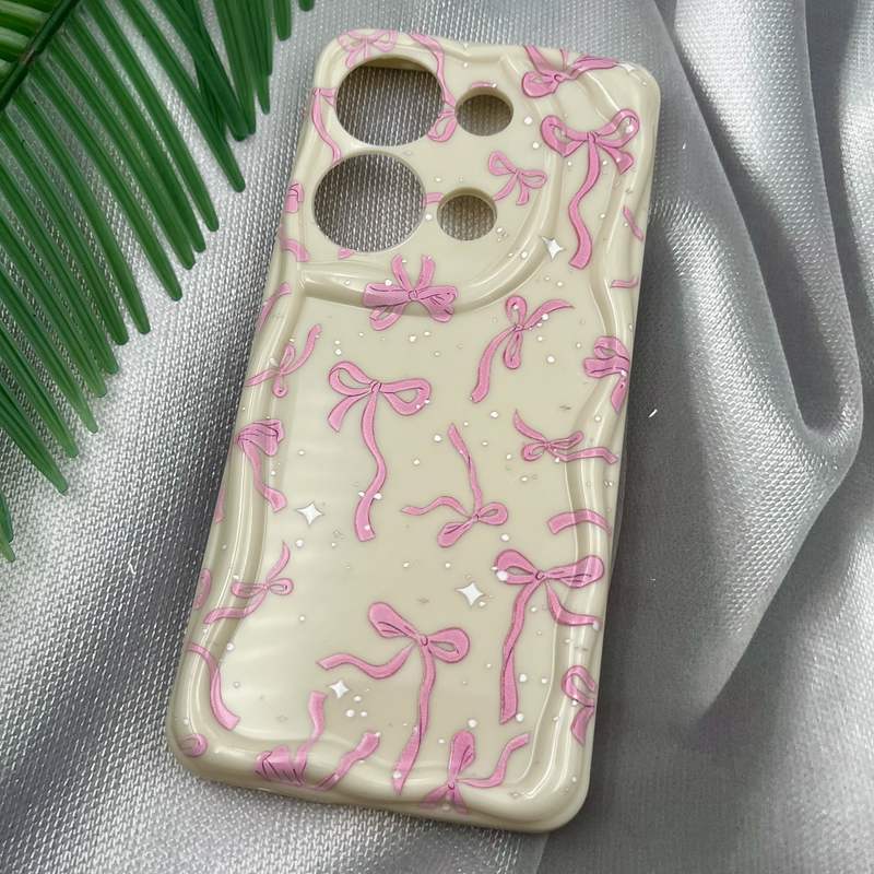 قاب گوشی Redmi Note 14S / Redmi Note 13 Pro 4G / Poco M6 Pro 4G شیائومی Solid Case منحنی محافظ لنز دار دور ایربگ طرح پاپیون کد 10843 - Image 2