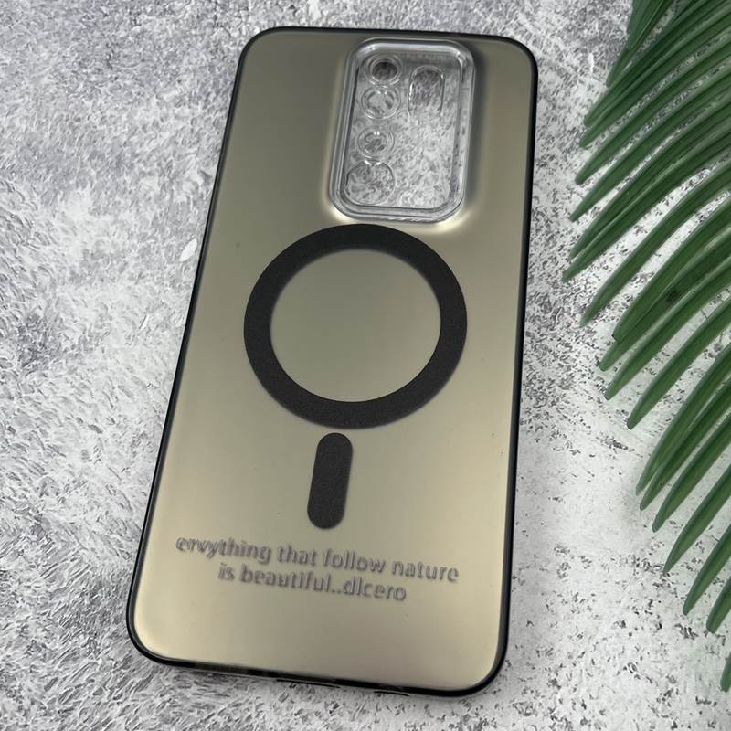 قاب گوشی Redmi Note 8 Pro شیائومی So Cool اورجینال طرح مگ سیف Magsafe اسپرت محافظ لنز دار کرومی کد 13616 - Image 2