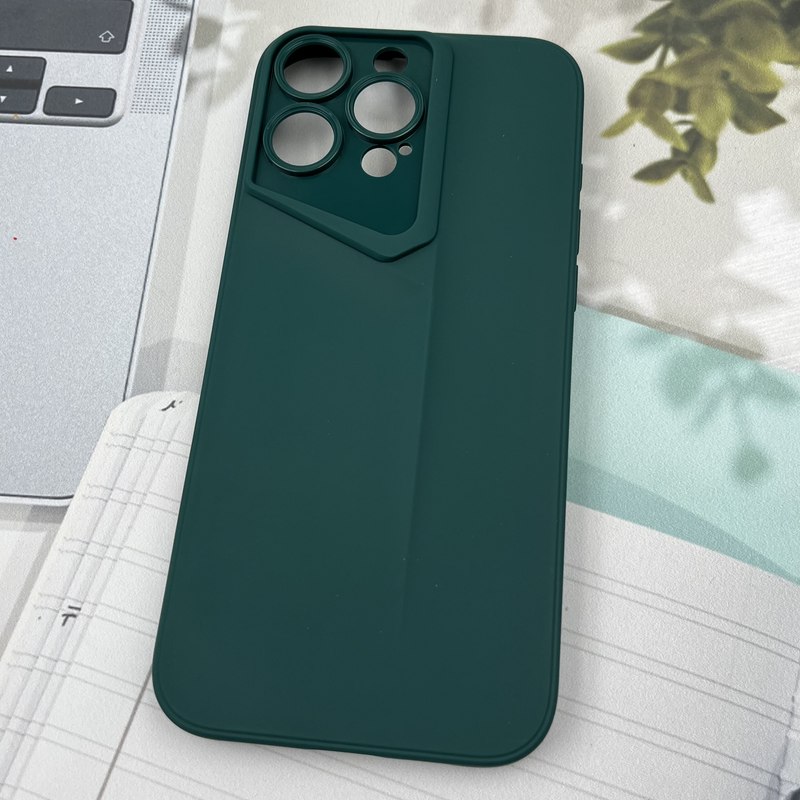قاب گوشی iPhone 16 Pro Max آیفون New Sport Design برجسته محافظ لنزدار سبز کد 18043 - Image 2