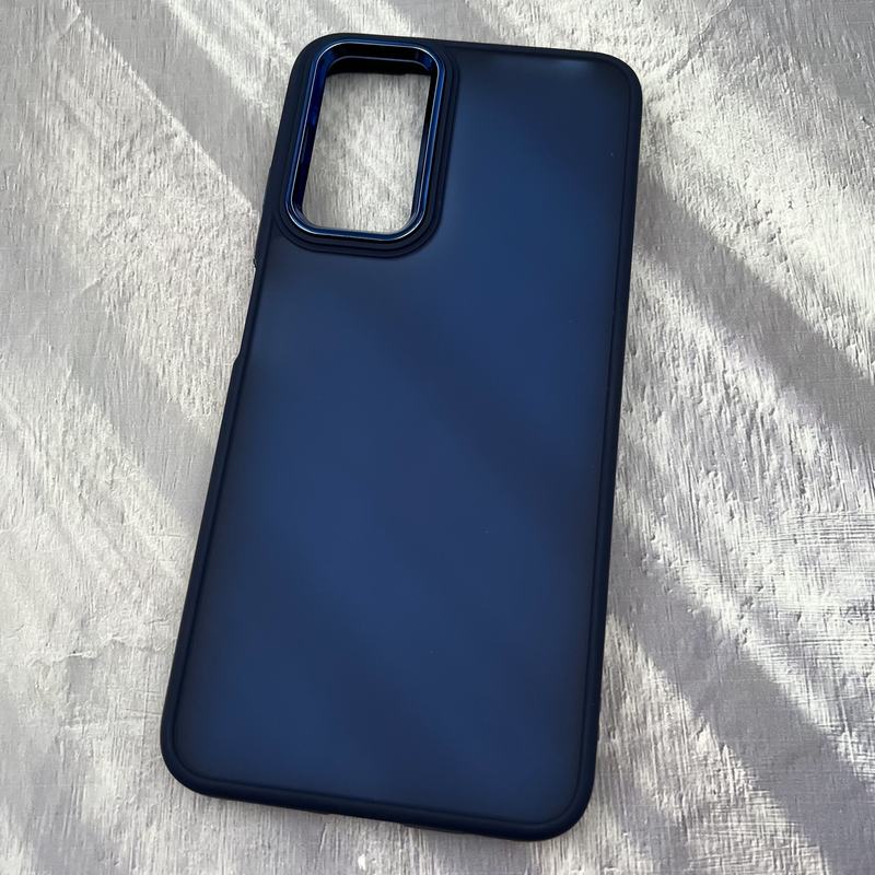 قاب گوشی Redmi Note 11 4G / Redmi Note 11S شیائومی iRon آیرون پشت مات لنز متال برجسته سرمه ای کد 19679 - Image 2