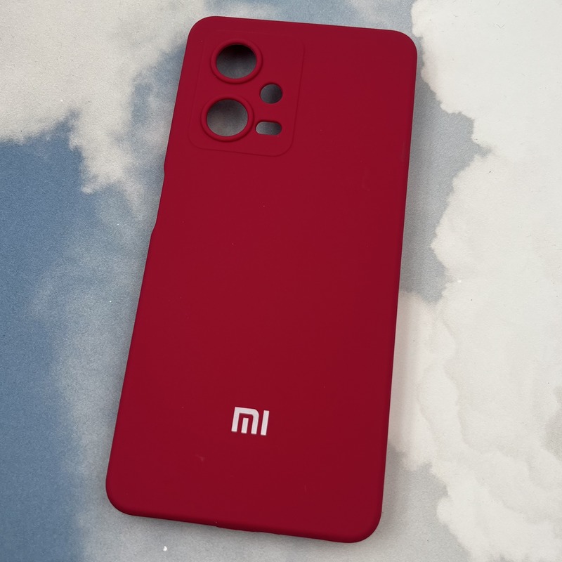 قاب گوشی Redmi Note 12 Pro 5G شیائومی سیلیکونی پاک کنی اورجینال داخل پارچه ای محافظ لنز دار رنگ آلبالویی کد 20468 - Image 2