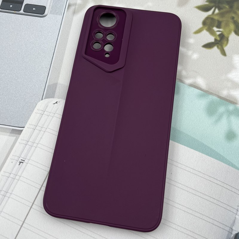 قاب گوشی Redmi Note 11 4G / Redmi Note 11S شیائومی New Sport Design برجسته محافظ لنزدار بنفش کد 24338 - Image 2