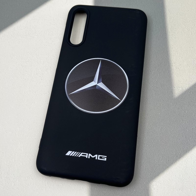 قاب گوشی Galaxy A30S / Galaxy A50S / Galaxy A50 سامسونگ Silicon Case سیلیکونی لنز برجسته طرح AMG مشکی کد 24453 - Image 2