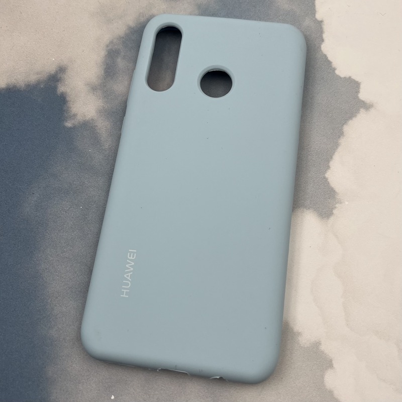 قاب گوشی Huawei P30 Lite هوآوی سیلیکونی پاک کنی اورجینال داخل پارچه ای رنگ آبی روشن کد 26228 - Image 2