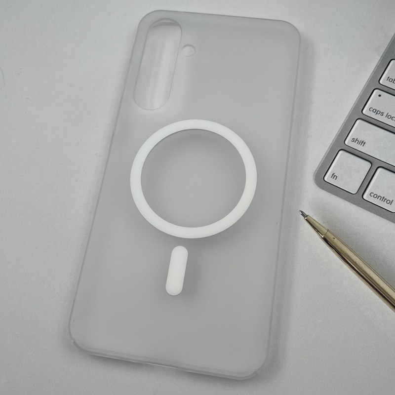 قاب گوشی Galaxy A35 سامسونگ PC Case مات اورجینال مگ سیف دار Magsafe لوکس سفید کد 28101 - Image 2