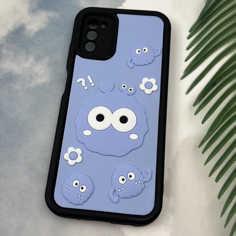 قاب گوشی Galaxy A02S / Galaxy A03S سامسونگ Rugged Case سولید ضد ضربه اورجینال طرح عروسکی هپل محافظ لنز دار کد 29184 - Image 2