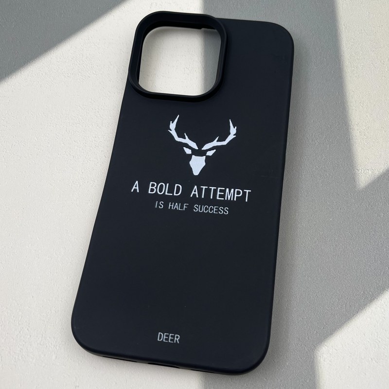 قاب گوشی iPhone 16 Pro Max آیفون Silicon Case سیلیکونی لنز برجسته طرح Deer کد 31336 - Image 2