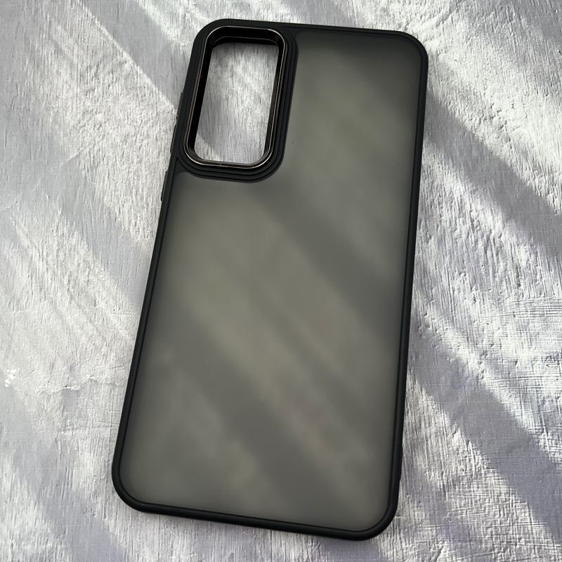 قاب گوشی Galaxy A35 سامسونگ iRon آیرون پشت مات لنز متال برجسته مشکی کد 33489 - Image 2