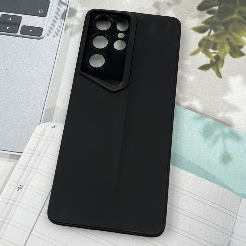 قاب گوشی Galaxy S21 Ultra سامسونگ New Sport Design برجسته محافظ لنزدار مشکی کد 33733 - Image 2