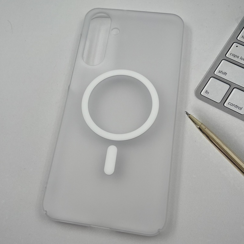 قاب گوشی Galaxy A16 سامسونگ PC Case مات اورجینال مگ سیف دار Magsafe لوکس سفید کد 36026 - Image 2