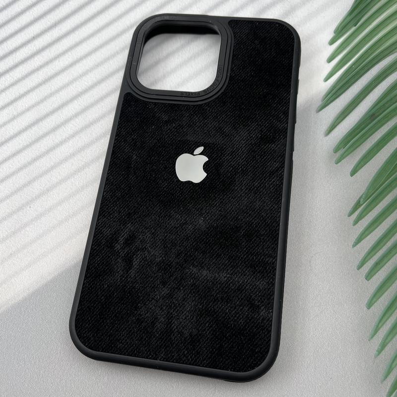 قاب گوشی iPhone 15 Pro Max آیفون New Case اورجینال مخمل مگ سیف Magsafe دور ایربگ لوگو برجسته Silver مشکی کد 36097 - Image 2