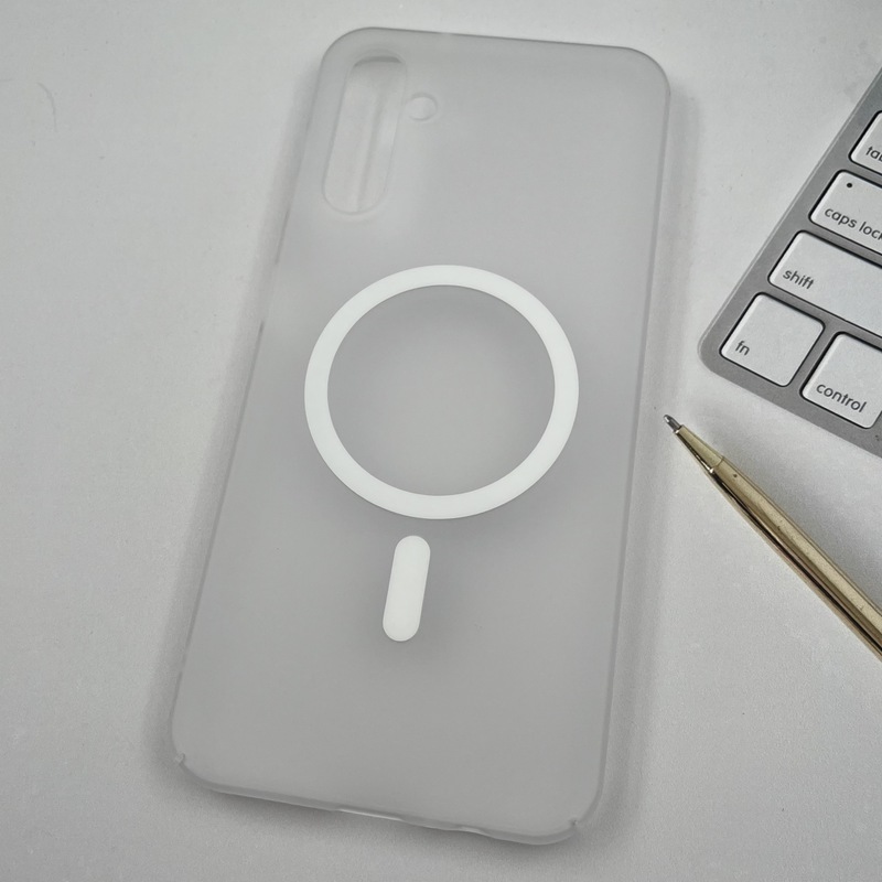 قاب گوشی Galaxy A14 سامسونگ PC Case مات اورجینال مگ سیف دار Magsafe لوکس سفید کد 36153 - Image 2