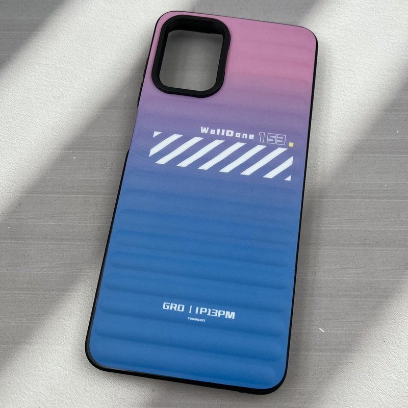 قاب گوشی Galaxy A12 / Galaxy M12 سامسونگ YOUNGKIT دور سیلیکونی لنز برجسته طرح Well Done طیفی کد 37591 - Image 2