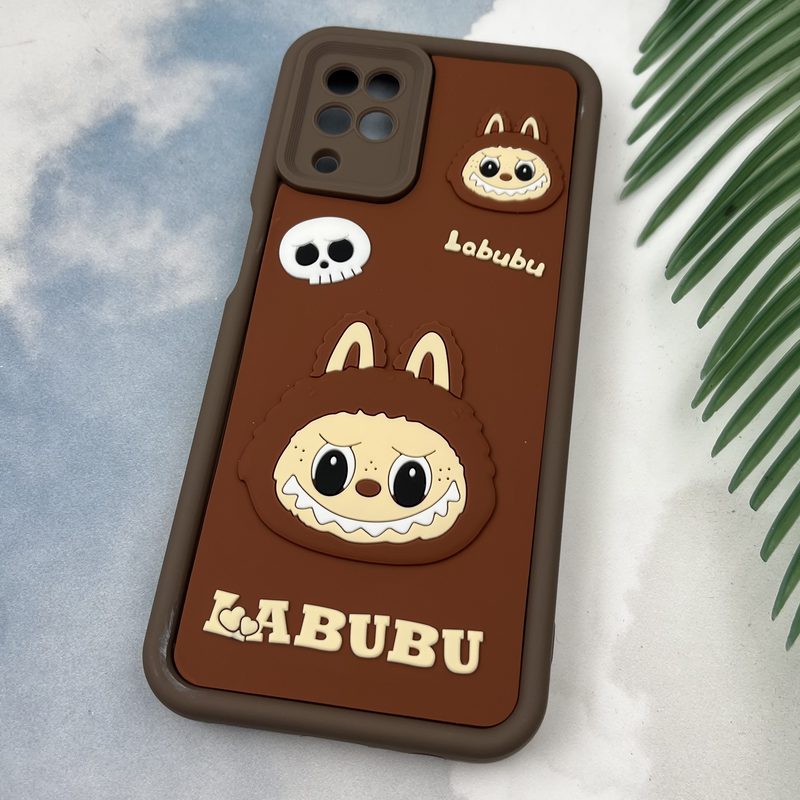 قاب گوشی Galaxy A12 / Galaxy M12 سامسونگ Rugged Case سولید ضد ضربه اورجینال طرح عروسکی لبوبو محافظ لنز دار کد 38369 - Image 2