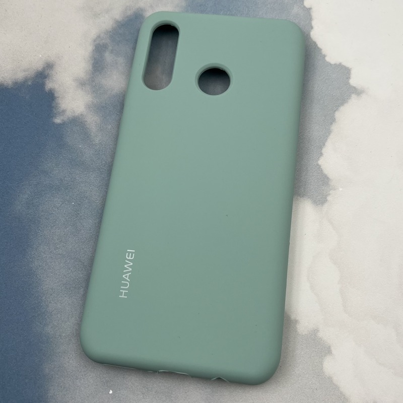 قاب گوشی Huawei P30 Lite هوآوی سیلیکونی پاک کنی اورجینال داخل پارچه ای رنگ فیروزه ای کد 39688 - Image 2