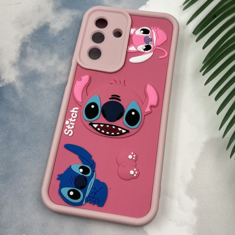 قاب گوشی Galaxy A26 سامسونگ Rugged Case سولید ضد ضربه اورجینال طرح عروسکی استیچ محافظ لنز دار کد 44521 - Image 2